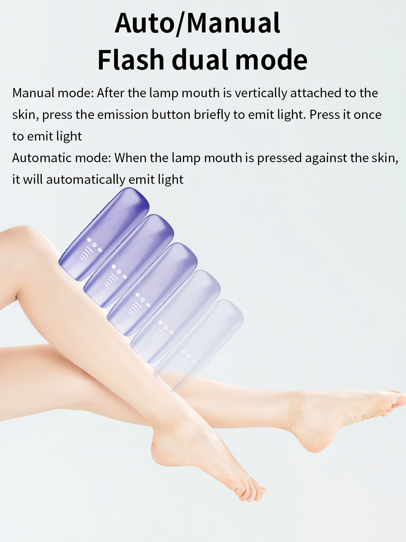 Sapphire IPL Laser Ice Point Hair Removal Device