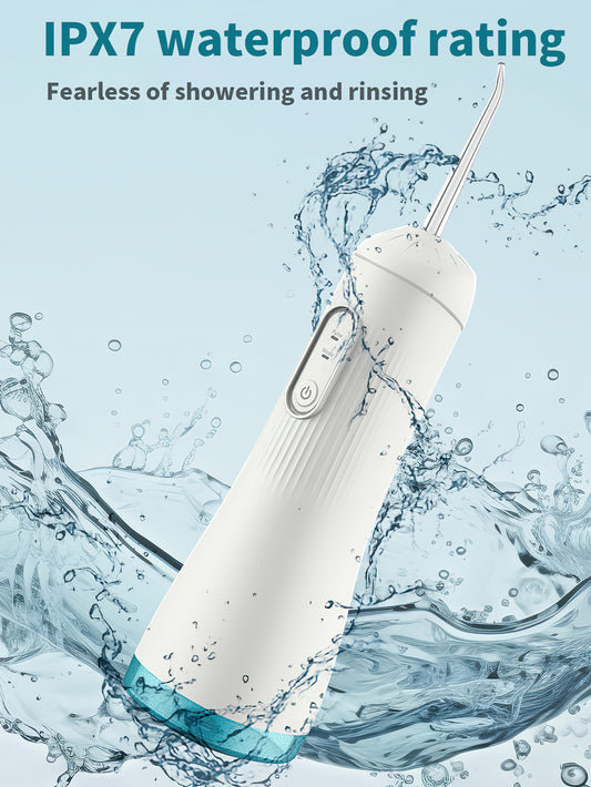 Electric toothbrush for household use, portable waterproof toothbrush for removing oral odor -4 replaceable nozzles