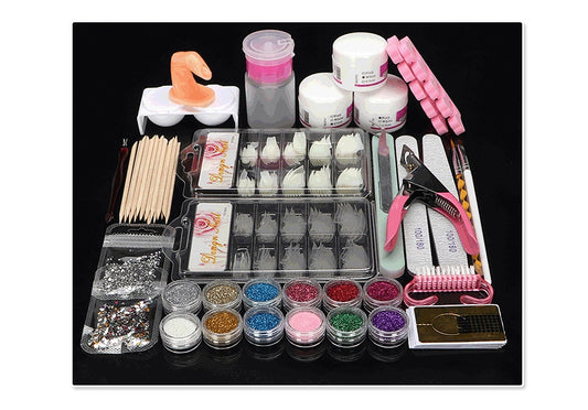 Nail Art Complete Tool Set, Suitable for Beginners in Store and Home Use