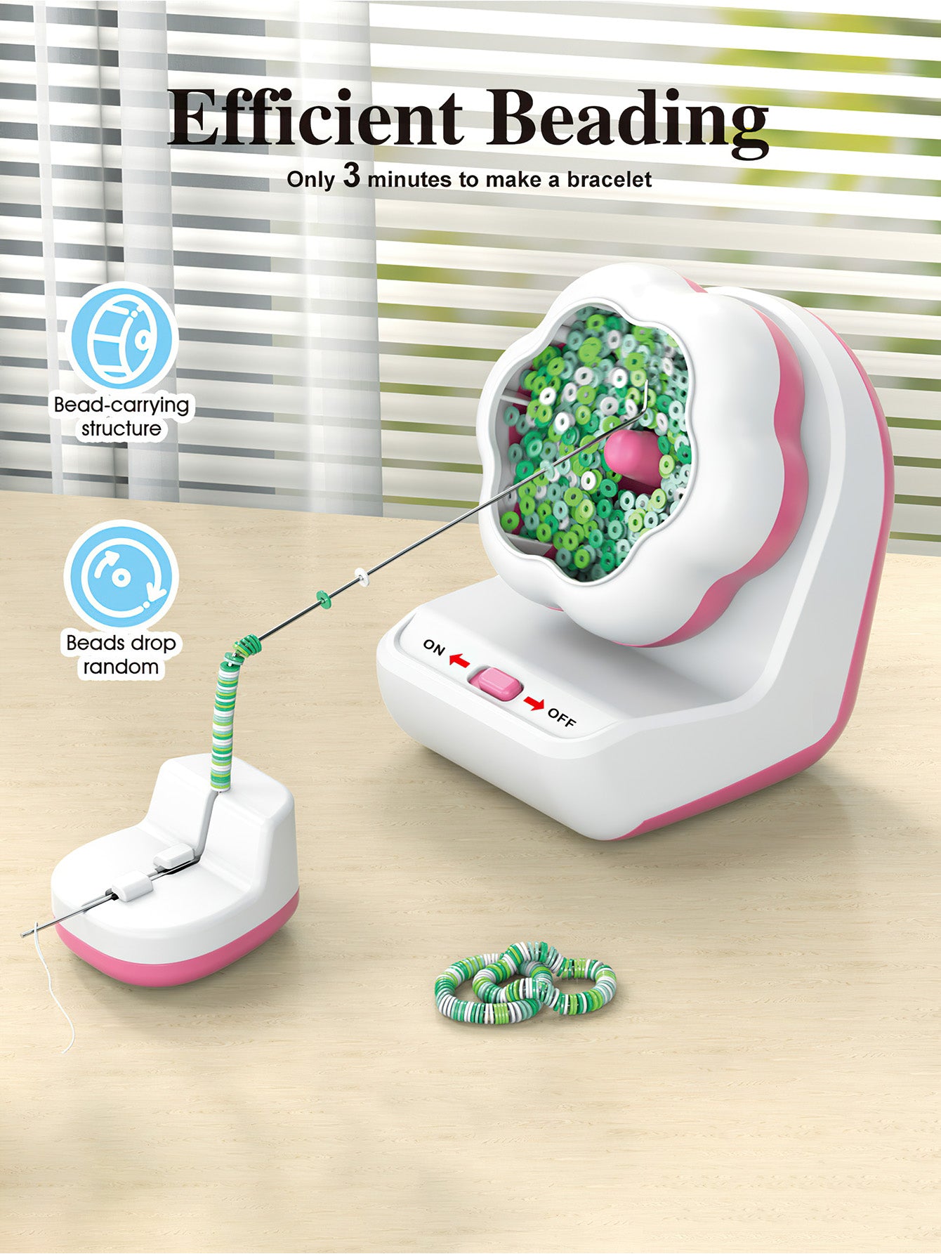 DIY Automatic Electric Beading Machine – Fun & Creative Bead Tool