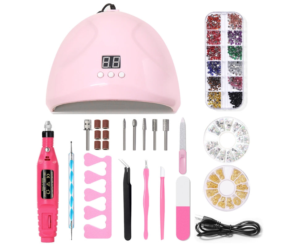 Nail Tool Set, Nail Phototherapy Machine, Polishing Machine