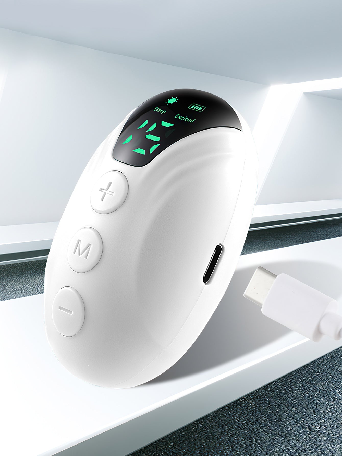 Smart Microcurrent Sleep Aid Handheld Device