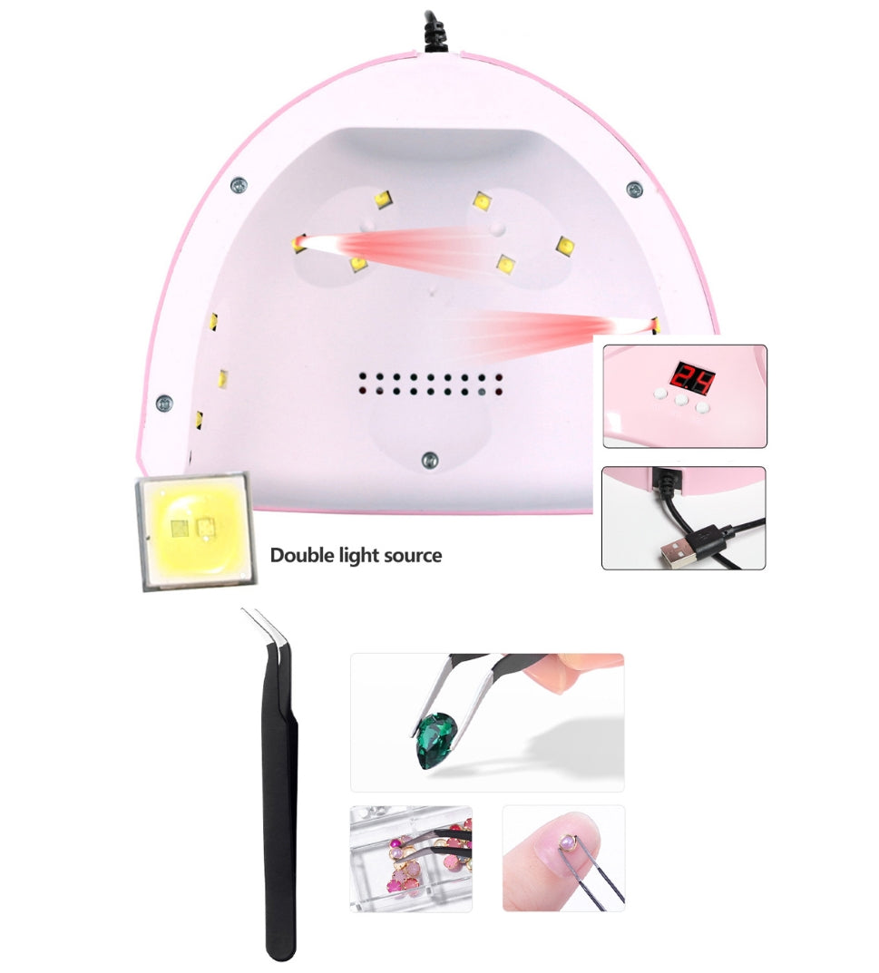 Nail Tool Set, Nail Phototherapy Machine, Polishing Machine